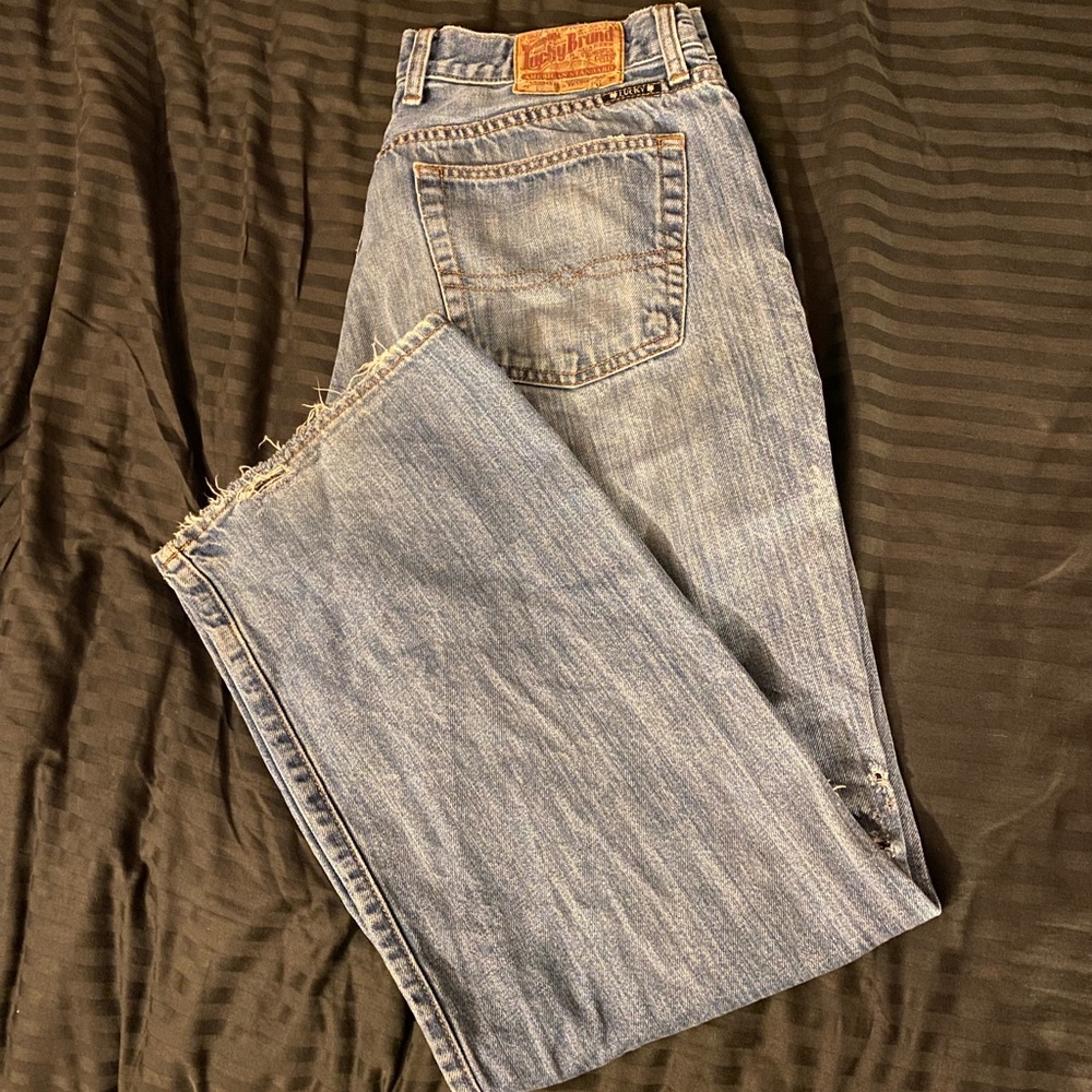 Lucky 34x32 Ripped Jeans